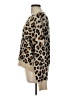 Knox Rose Animal Print Tan Pullover Sweater Size L - photo 5