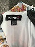 Zenzi 100% Polyester Paisley White Dress Size 4 - 5 - photo 3