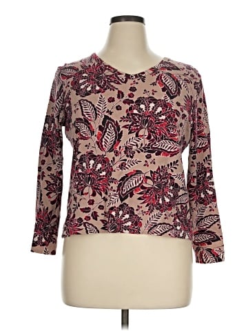 Croft & Barrow 3/4 Sleeve T-Shirt (view 1)