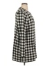 Talbots Checkered-gingham Ivory Coat Size XL - photo 4