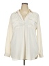 Ann Taylor 100% Polyester Ivory Long Sleeve Blouse Size XXL - photo 1
