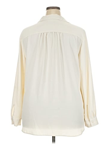Ann Taylor Long Sleeve Blouse (view 2)