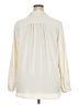Ann Taylor 100% Polyester Ivory Long Sleeve Blouse Size XXL - photo 2