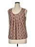 NY&C 100% Polyester Brown Sleeveless Blouse Size XL - photo 1
