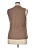NY&C 100% Polyester Brown Sleeveless Blouse Size XL - photo 2