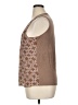 NY&C 100% Polyester Brown Sleeveless Blouse Size XL - photo 5
