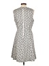 CeCe Chevron-herringbone Gray Casual Dress Size 12 - photo 2