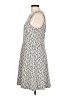 CeCe Chevron-herringbone Gray Casual Dress Size 12 - photo 5
