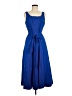 Anne Klein Blue Casual Dress Size 6 - photo 1