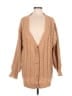 Mud Pie 100% Polyester Tan Cardigan Size Med - Lg - photo 1