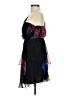 Tibi 100% Silk Graphic Black Cocktail Dress Size 4 - photo 5