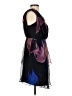 Tibi 100% Silk Graphic Black Cocktail Dress Size 4 - photo 4