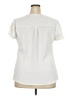 Assorted Brands Ivory Short Sleeve Blouse Size XXL - photo 2