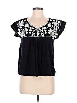 Lucky Brand Short Sleeve Blouse