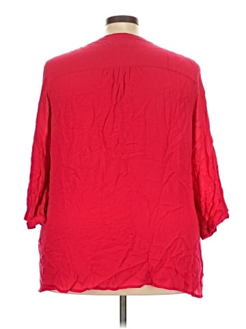 Cj Banks 3/4 Sleeve Blouse (view 2)