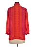 Ann Taylor 100% Polyester Red 3/4 Sleeve Blouse Size XS - photo 2