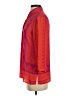 Ann Taylor 100% Polyester Red 3/4 Sleeve Blouse Size XS - photo 5