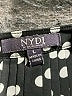 NYDJ 100% Polyester Polka Dots Black 3/4 Sleeve Blouse Size L - photo 7