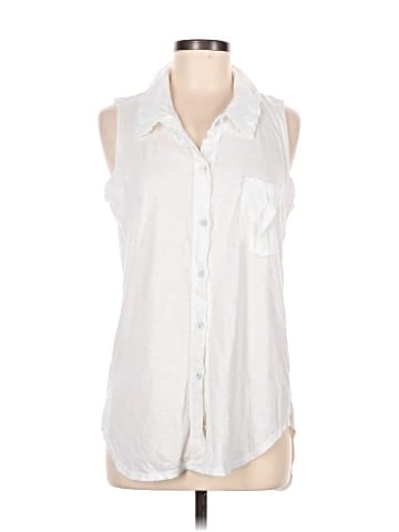 Michael Stars Sleeveless Button-Down Shirt (view 1)