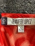 Jennifer Lopez 100% Polyester Orange Long Sleeve Blouse Size L - photo 7
