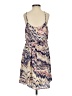 Paper Crown 100% Polyester Print Ivory Casual Dress Size S (petite) - photo 2