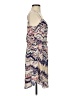 Paper Crown 100% Polyester Print Ivory Casual Dress Size S (petite) - photo 4