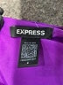 Express 100% Recycled Polyester Purple Cocktail Dress Size M - photo 7