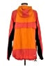 Nike 100% Nylon Color Block Orange Windbreaker Size S - photo 2