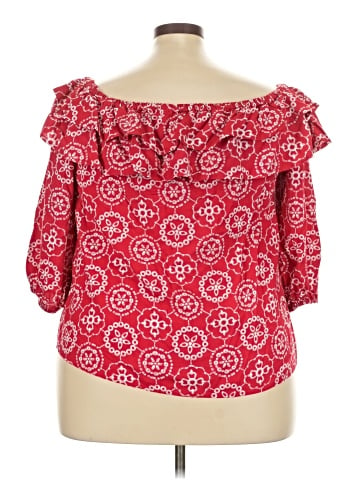 Vince Camuto 3/4 Sleeve Blouse (view 2)