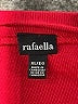 Rafaella 100% Cotton Red Cardigan Size XL - photo 7
