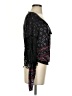 Free People Black 3/4 Sleeve Blouse Size XS - photo 4