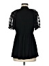 Missky Black Short Sleeve Blouse Size M - photo 2