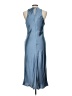 Double Zero 100% Polyester Solid Blue Cocktail Dress Size L - photo 2