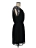 Pixley Solid Black Cocktail Dress Size M - photo 4