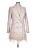 Karen Millen Pink Coat Size 10 - photo 1