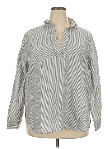 J.Crew Factory Store Long Sleeve Blouse (view 1)