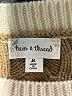 Hem & Thread 100% Acrylic Ivory Pullover Sweater Size M - photo 7