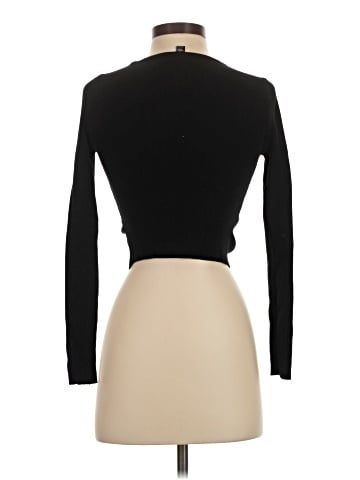 Aqua Long Sleeve Top (view 2)