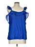 Andree by UNIT Blue Sleeveless Blouse Size L - photo 1