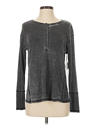 Treasure & Bond Long Sleeve Henley (view 1)