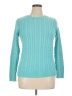 Talbots Outlet 100% Cotton Teal Pullover Sweater Size XL - photo 1