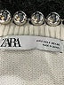Zara Ivory White Cardigan Size S - photo 4