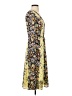ModCloth 100% Polyester Floral Yellow Cocktail Dress Size 0 - photo 4