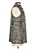 MICHAEL Michael Kors Animal Print Ivory Sleeveless Blouse Size L - photo 4