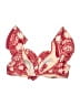 ELOQUII Paisley Red Swimsuit Top Size 22 PLUS W - photo 2