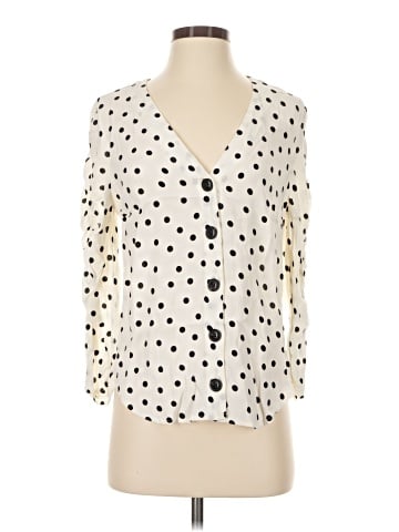 Maeve by Anthropologie 3/4 Sleeve Blouse (view 1)