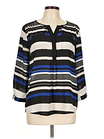 My Michelle 3/4 Sleeve Blouse (view 1)