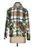 Cotton On 100% Polyester Plaid Green Jacket Size XS - photo 1