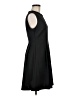 Attention Solid Black Casual Dress Size M - photo 4
