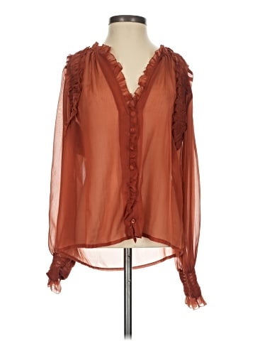 Forever That Girl for Anthropologie Long Sleeve Blouse (view 1)